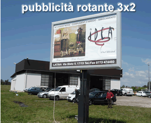 3x2 multimmagine pubblicita esterna