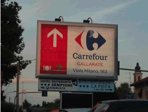 pubblicità esterna
