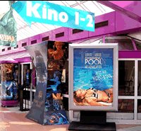 Cinema: 10 manifesti scorrevoli da 2 mq