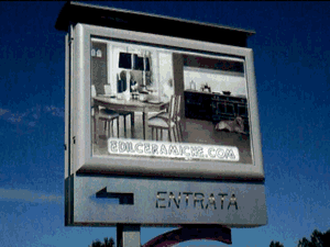 sistemi multimmagine per insegne affissioni, pubblicit&agrave; esterna 